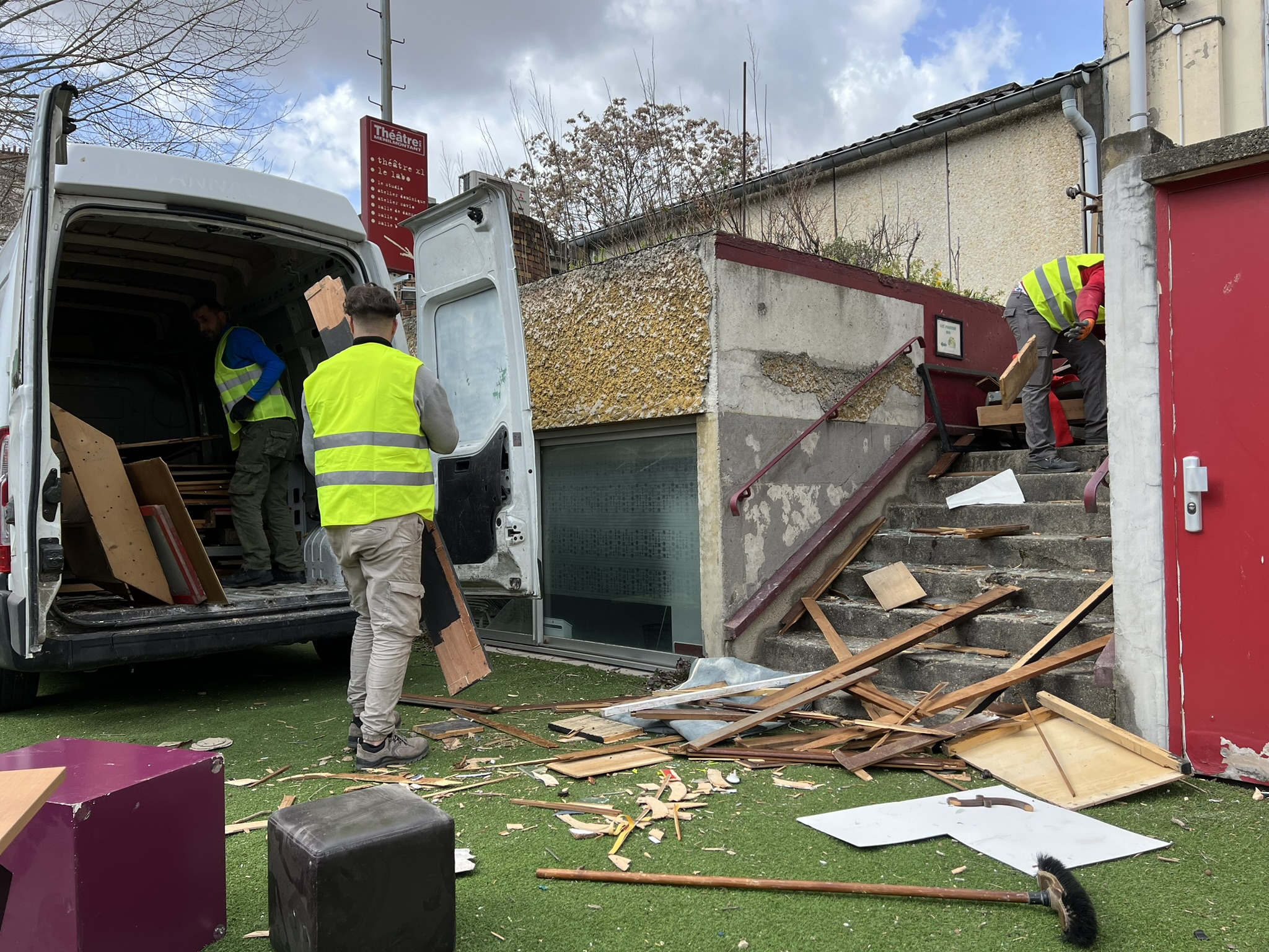 ramassage des déchets recyclables chez DND services