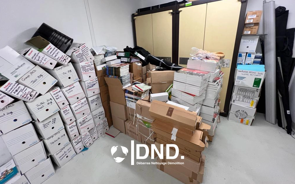 aprés Destruction d'archives chez DND services